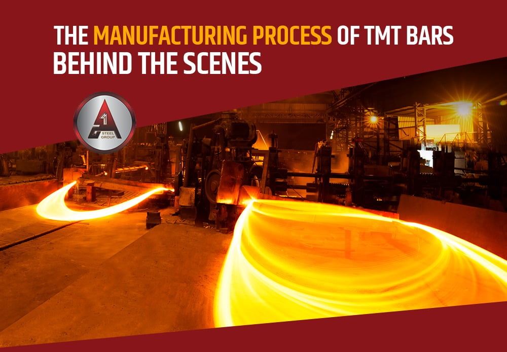 Manufacturing Process of TMT Bars